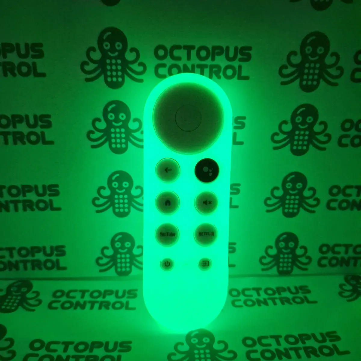 Funda Mando Chromecast Azul Luminiscente