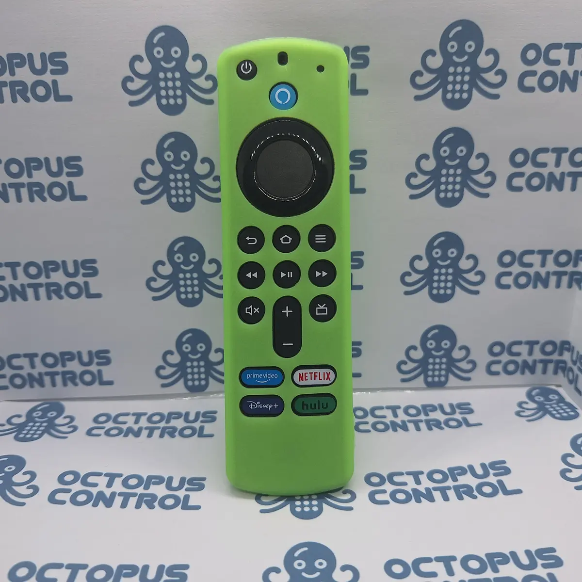 Funda Mando Fire TV Verde Luminiscente