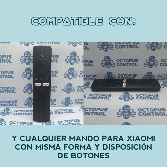 Funda Mando XMRM-006 Azul Luminiscente